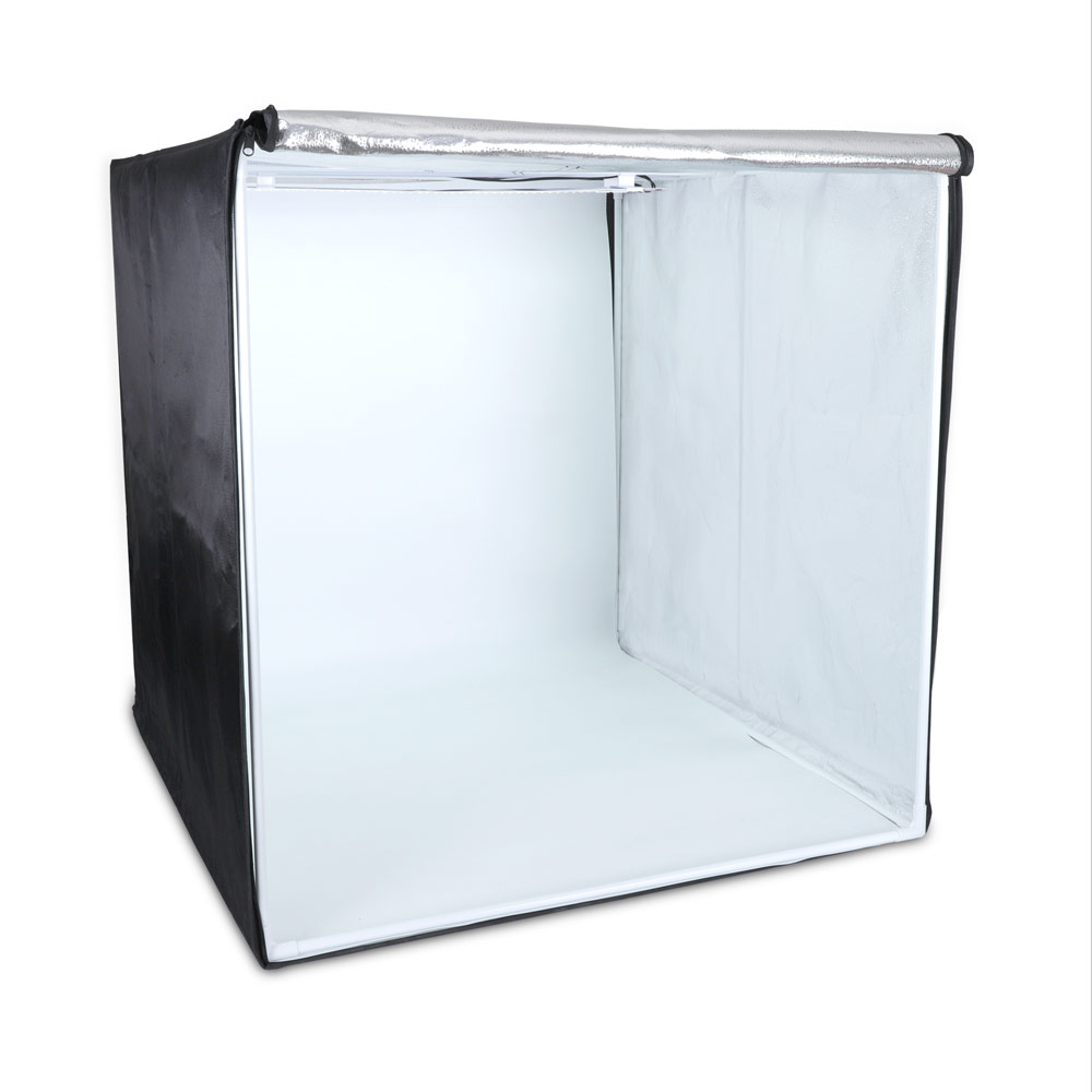 Foto 2 pulgar | Caja de Luz para Fotografía Profesional Redlemon color Negro Extra Grande 80x80 cm