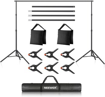 Foto 1 | Sistema De Soporte De Fondo Neewer Photo Studio De 3 X 2 M - Venta Internacional