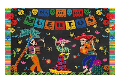 Foto 1 | Telón de Fondo: Allenjoy Fiesta Del Día De Los Muertos - Venta Internacional