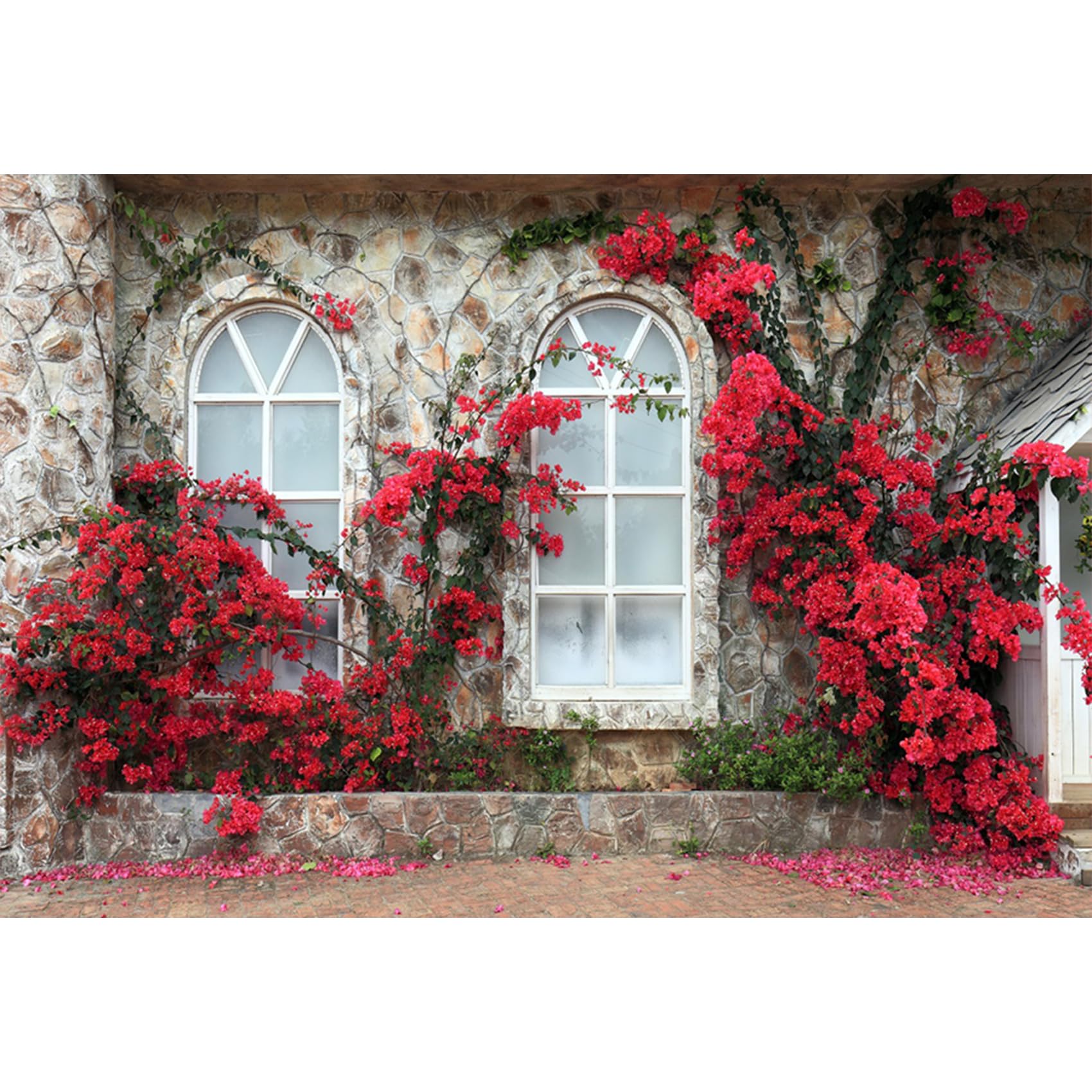 Foto 2 pulgar | Fondo Fotográfico Baocicco Romantic Red Blossom 220 x 150 cm - Venta Internacional