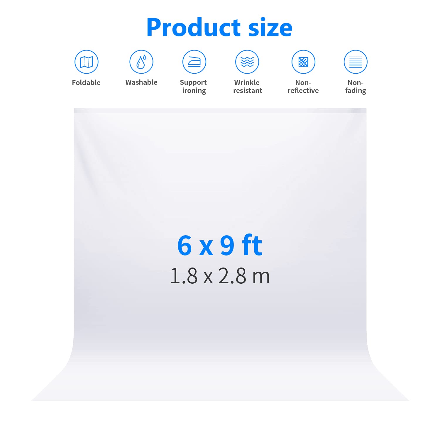 Foto 3 pulgar | Telón De Fondo Neewer Para Estudio Fotográfico 1,8 X 2,8 M - Venta Internacional