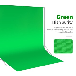Foto 7 | Telón de Fondo Fotográfico Neewer de Muselina Cromakey Verde 3 X 6 M - Venta Internacional