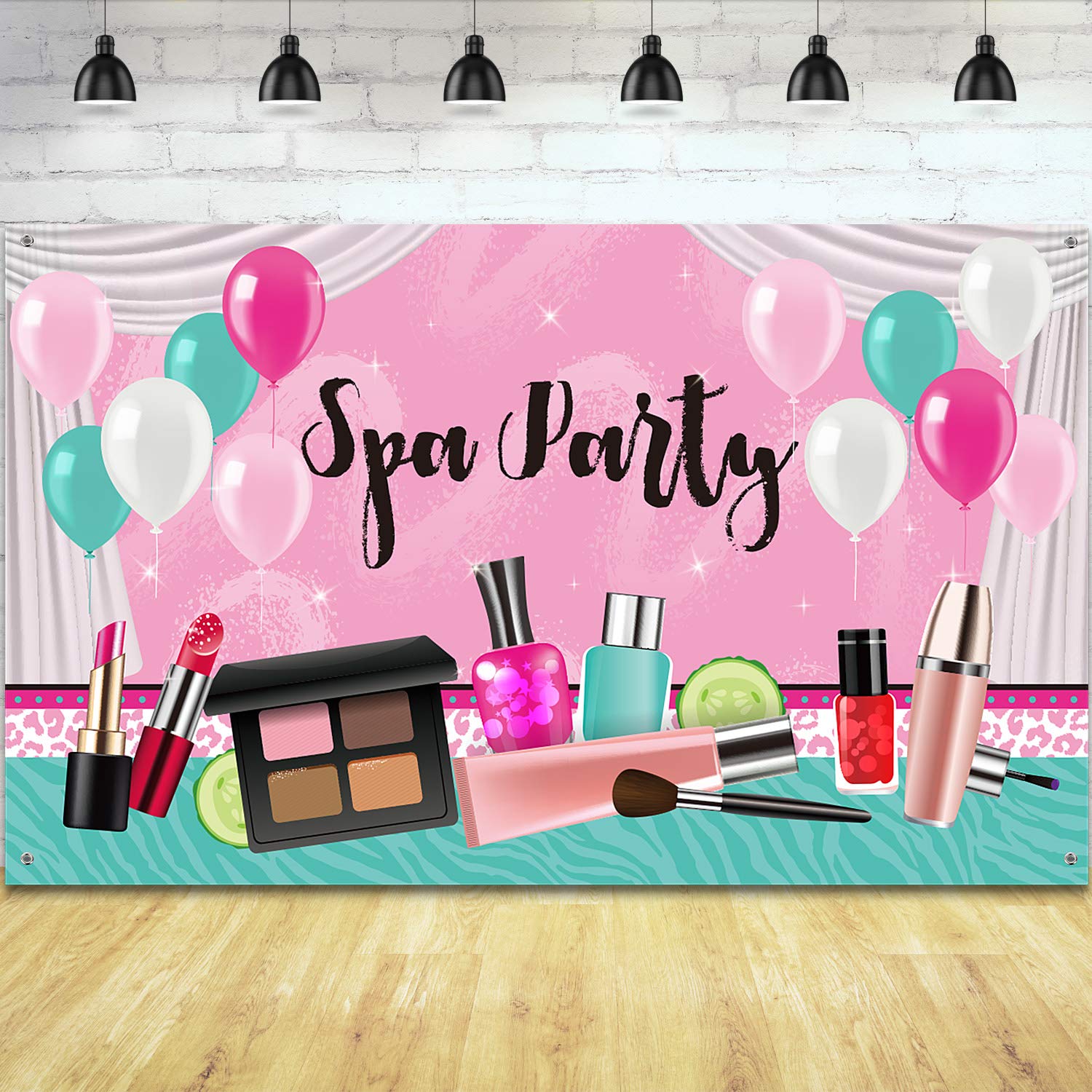 Decoración Para Fiestas Frienda Spa Princess Makeup 180 X 110 Cm - Venta Internacional.