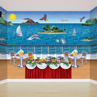 Foto 5 | Fondos De Pared Fondos De Fotografía De Océano Y Cielo De Beistle - Venta Internacional.