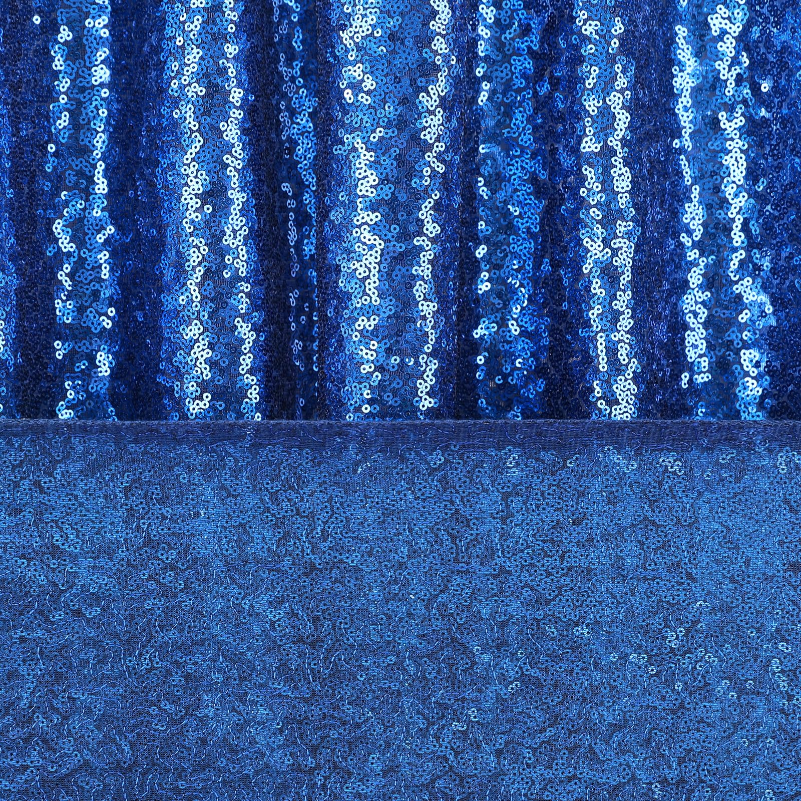 Foto 7 pulgar | Cortinas B-cool Con Fondo De Lentejuelas, Color Azul Real, 60 X 240 Cm, 4 Unidades - Venta Internacional.