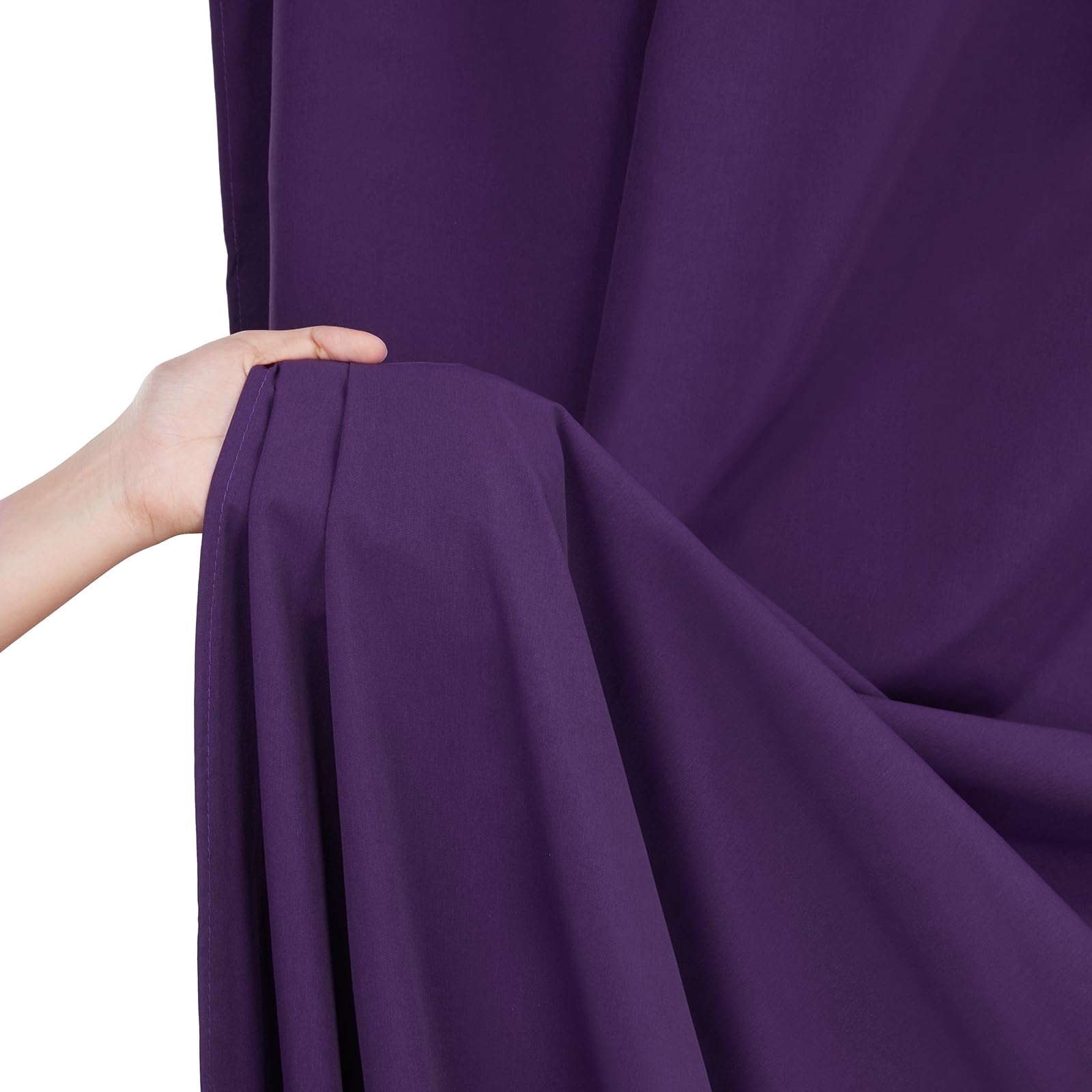 Foto 8 pulgar | Cortinas De Fondo Soardream, Poliéster Morado, 1,5 X 3 M, 4 Paneles - Venta Internacional.