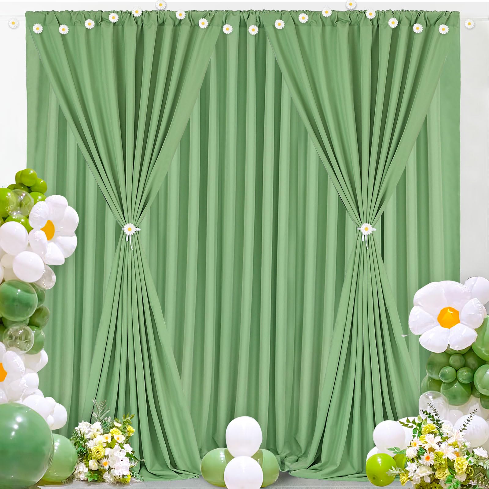 Foto 7 pulgar | Cortinas Soardream Verde Salvia 6x M - Venta Internacional