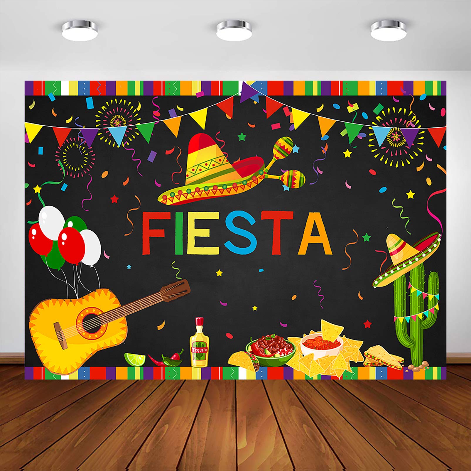 Foto 2 pulgar | Fotomatón Background Avezano Fiesta Mexican Fiesta De 2,1 X 1,5 M - Venta Internacional.