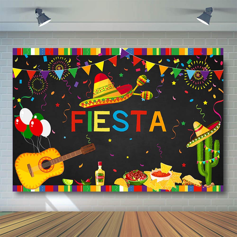 Foto 4 pulgar | Fotomatón Background Avezano Fiesta Mexican Fiesta De 2,1 X 1,5 M - Venta Internacional.