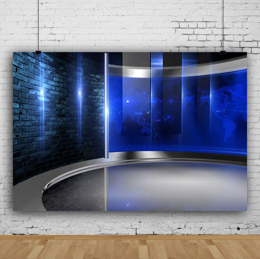 Foto 4 pulgar | Tela De Vinilo Studio Backdrop Csfoto News Broadcasting De 3 X 2 M - Venta Internacional.