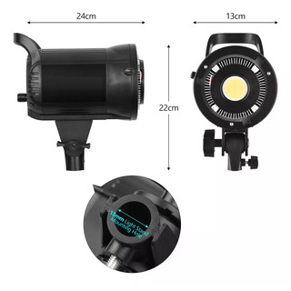 Foto 2 | Luz Fría y Cálida 60w Lm60bi Eo Safe Imports Esi-16652 Negro