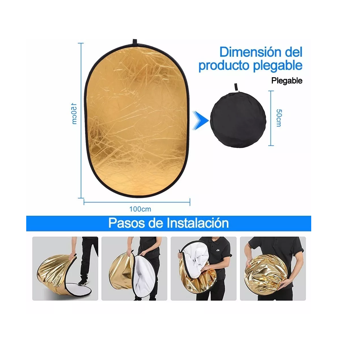 Foto 3 | Reflector de Luz Eo Safe Imports 7 en 1