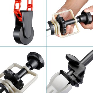 Foto 5 | Sistema de Soporte de Fondo Neewer 4 Roller Montaje en Pared - Venta Internacional