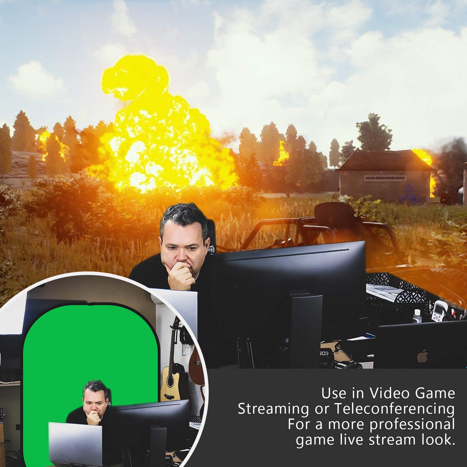 Foto 7 pulgar | Telón Plegable Chromakey Newer 1,5x2 M  - Venta Internacional