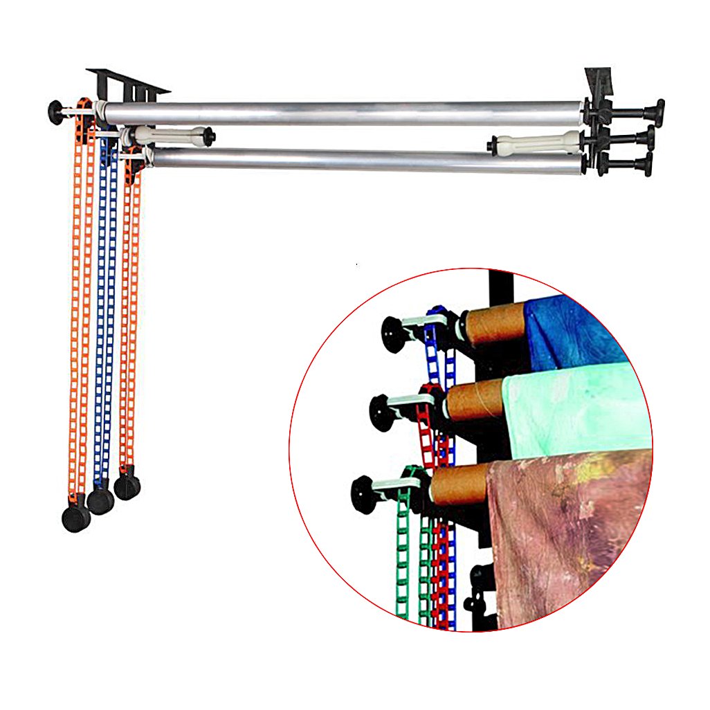 Foto 4 pulgar | Sistema de Soporte de Fondo Fotográfico Neewer 3 Rollers - Venta Internacional