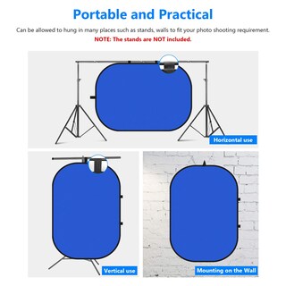 Foto 3 | Chromakey Backdrops Neewer De Doble Cara, Verde Y Azul, 1,5 X 2 M - Venta Internacional.