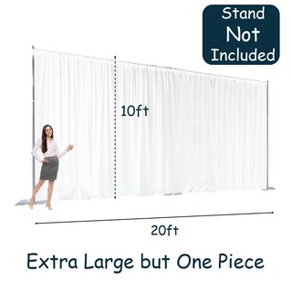 Foto 2 | Cortinas De Fondo Urby De Dos Capas De Gasa Y Tul Y Poliéster - Venta Internacional.