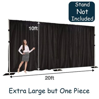 Foto 2 | Cortinas De Fondo Urby De Dos Capas De Gasa Y Tul Y Poliéster - Venta Internacional.