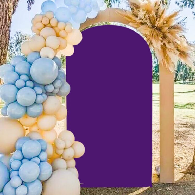 Foto 5 | Arch Cover Modfuns Funda Para Telón De Fondo Arqueado, Color Morado, 1 X 2 M - Venta Internacional.