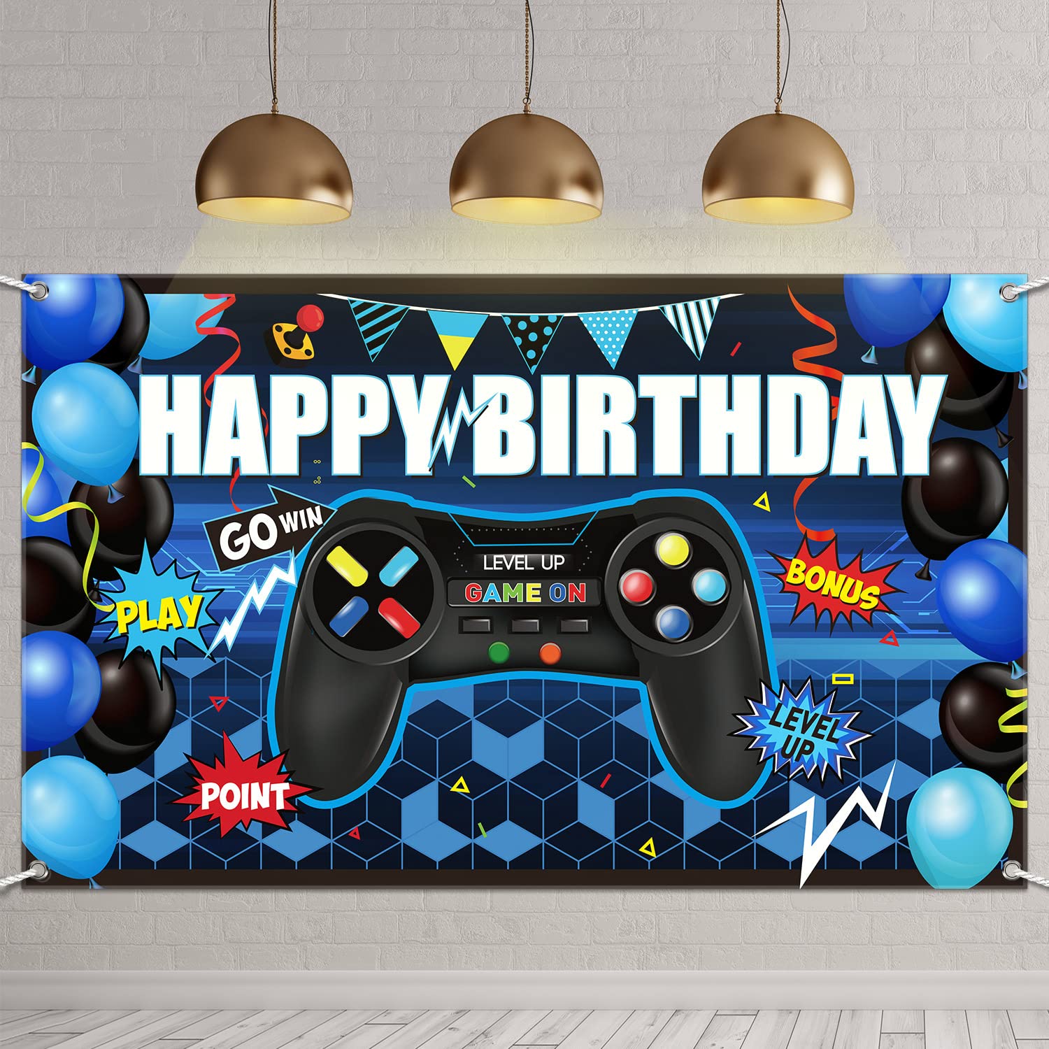 Foto 2 pulgar | Videojuego Party Backdrop Bulu Happy Birthday Blue - Venta Internacional.