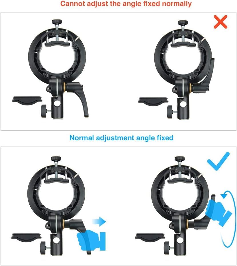 Foto 3 pulgar | Soporte Speedlite S-type Bowens Para Godox V1 Ad200pro - Venta Internacional.