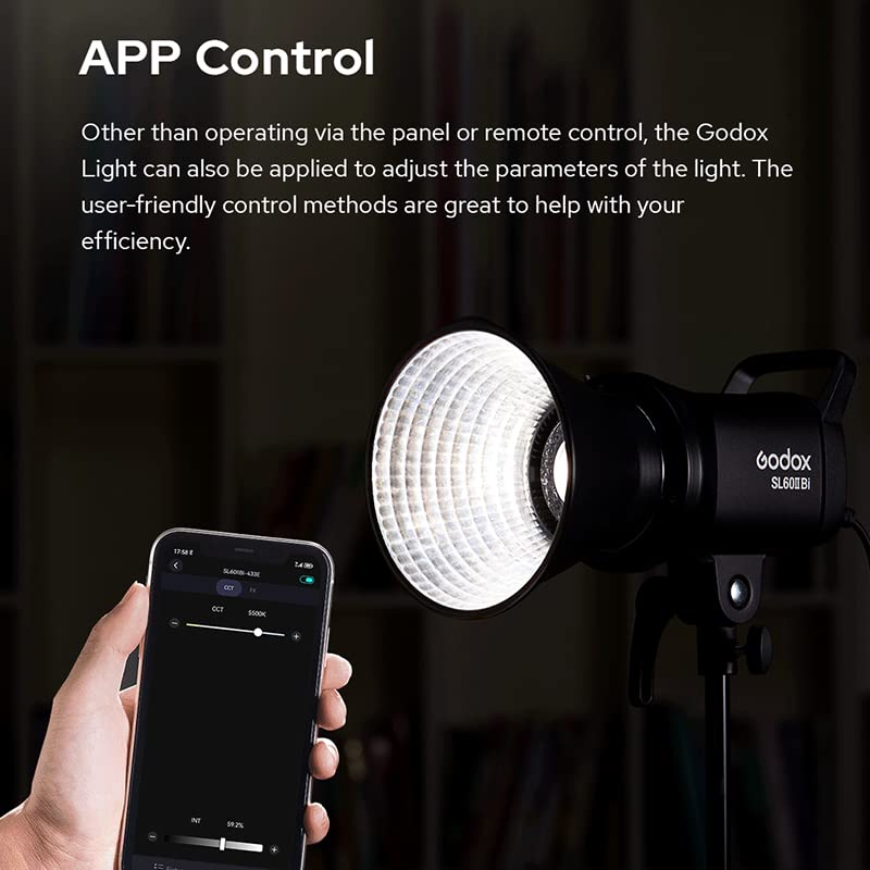 Foto 5 pulgar | Lámpara De Vídeo Led Godox Sl60iibi De 75 W Bicolor Con 11 Efectos Fx - Venta Internacional.