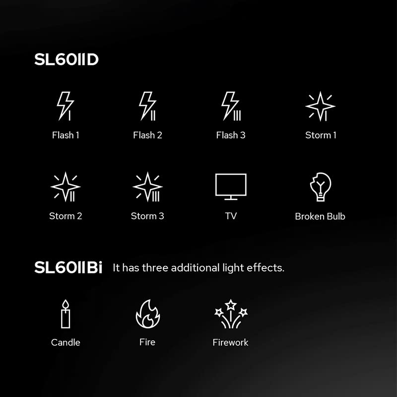 Foto 8 pulgar | Lámpara De Vídeo Led Godox Sl60iibi De 75 W Bicolor Con 11 Efectos Fx - Venta Internacional.