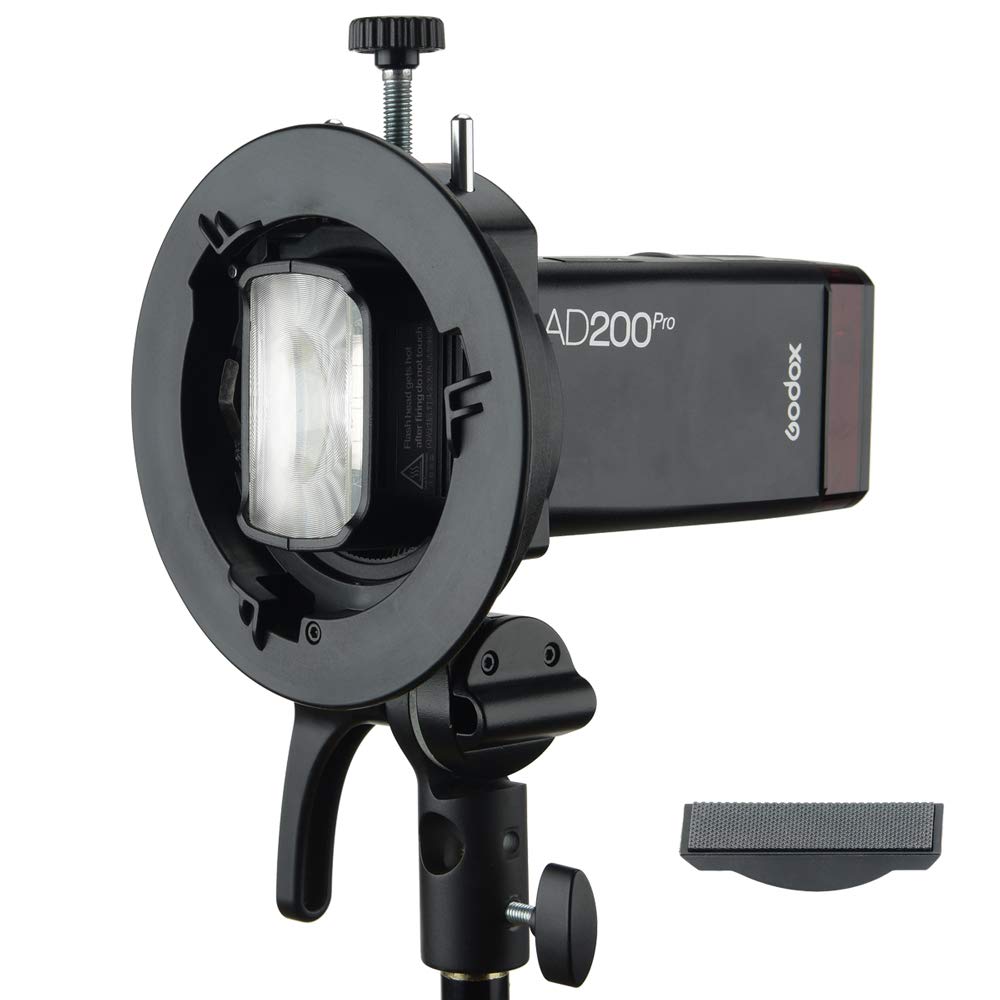 Foto 4 pulgar | Soporte Speedlite Godox S2 Para Ad200pro, Ad200, Ad400pro - Venta Internacional.