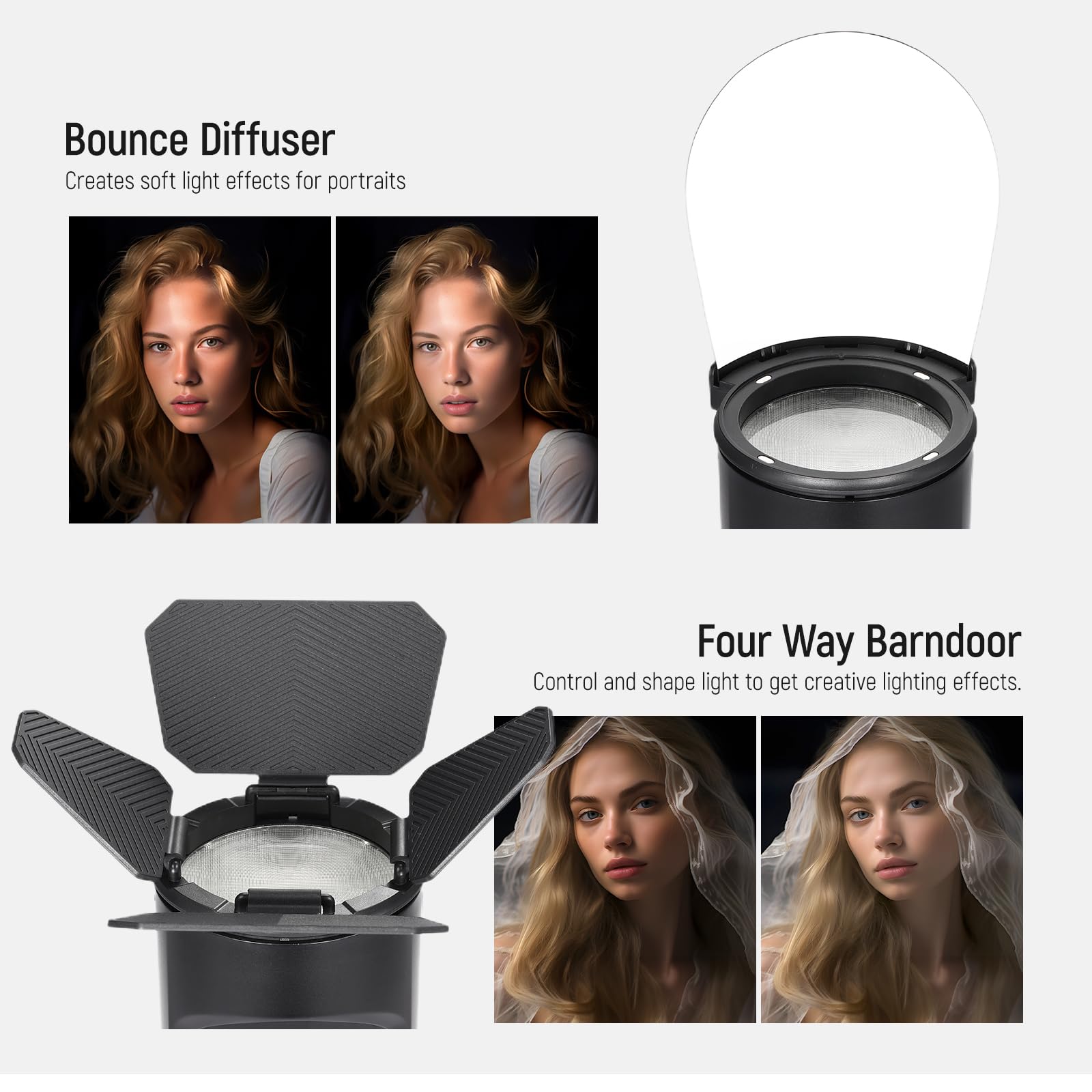 Foto 5 | Accesorios De Iluminación Neewer Crm2 Magnetic Para Godox V1 - Venta Internacional.