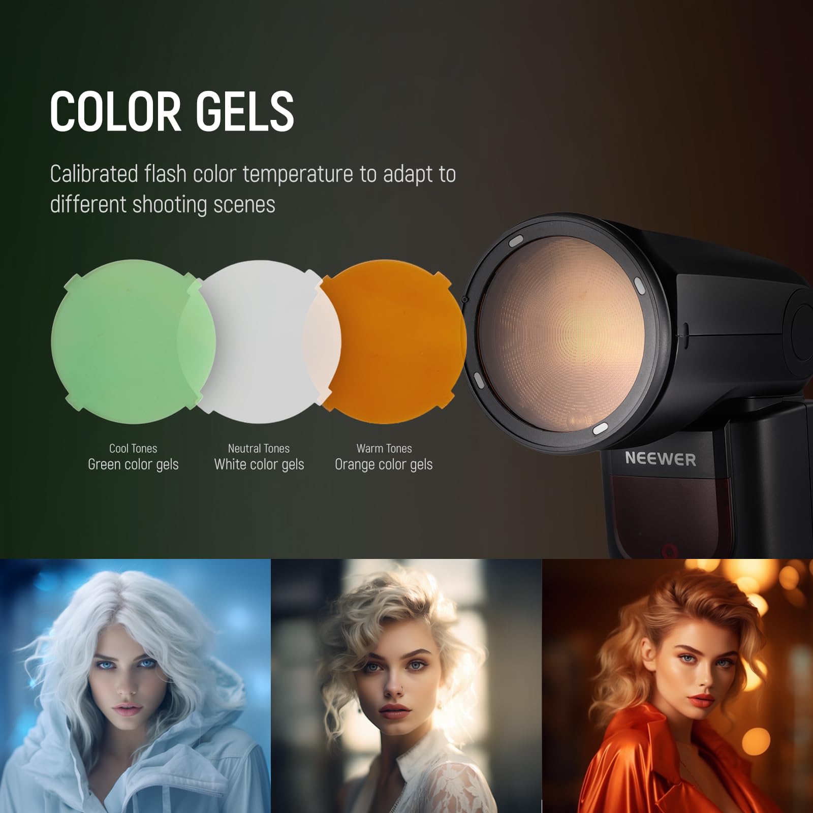 Foto 7 | Accesorios De Iluminación Neewer Crm2 Magnetic Para Godox V1 - Venta Internacional.