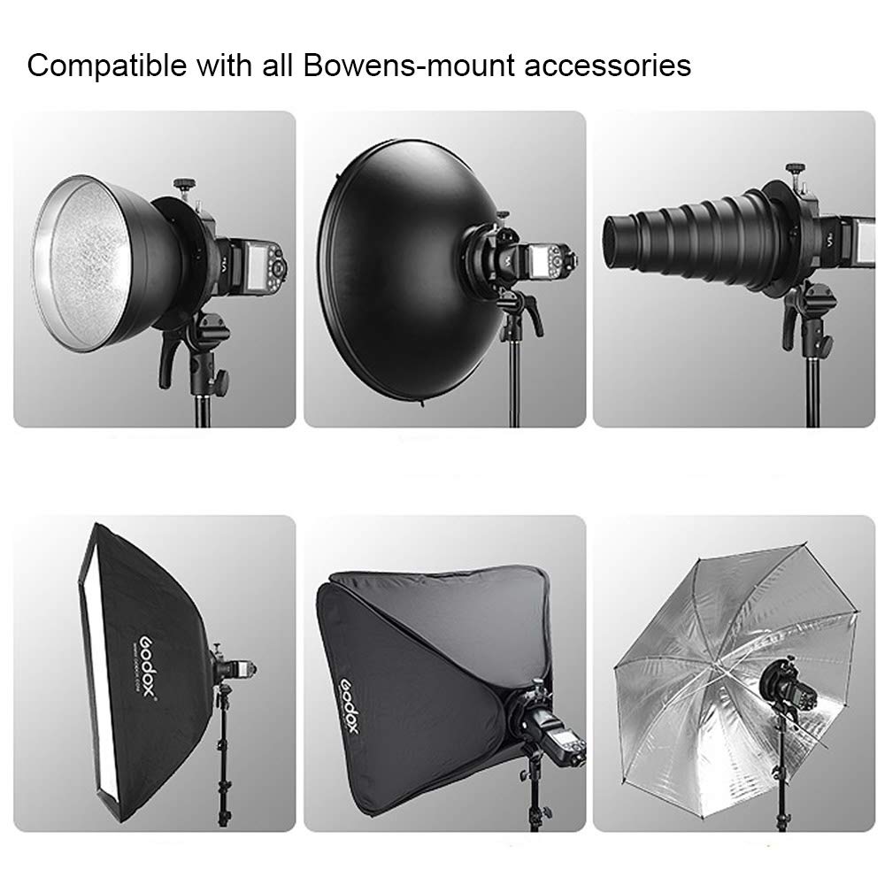 Foto 5 pulgar | Soporte Speedlite Godox S2 S-Type para V1 AD400Pro AD200Pro - Venta Internacional