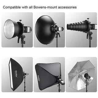 Foto 4 | Soporte Speedlite Godox S2 S-Type para V1 AD400Pro AD200Pro - Venta Internacional