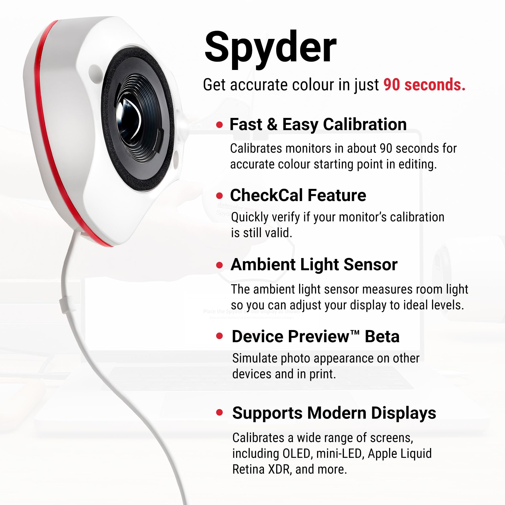Foto 6 | Kit De Herramientas De Fotografía En Color Datacolor Spyder Celebration Kit - Venta Internacional.