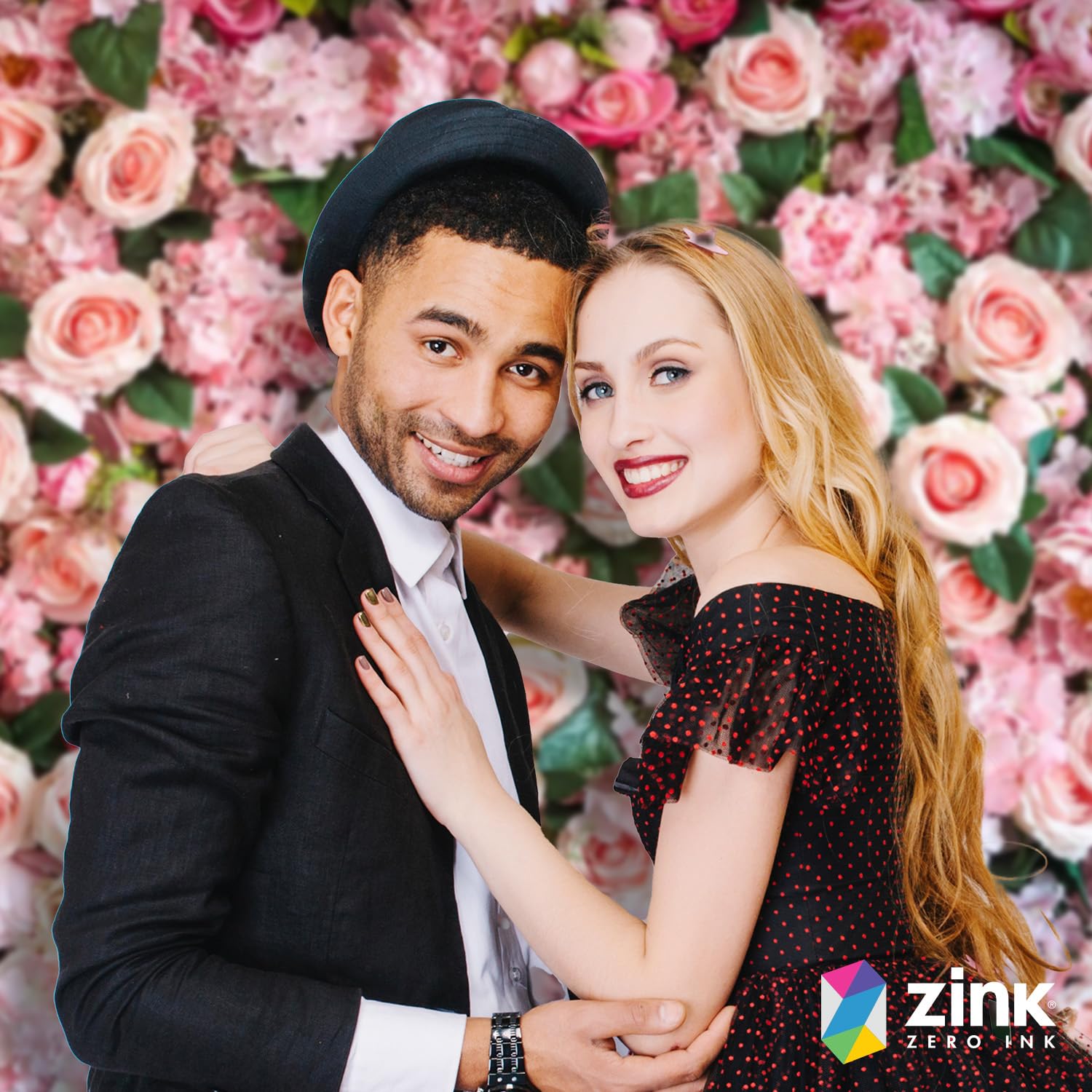 Foto 5 | Telón De Fondo Fotográfico Zink Roses, Sin Arrugas, 137 Cm X 183 Cm - Venta Internacional.