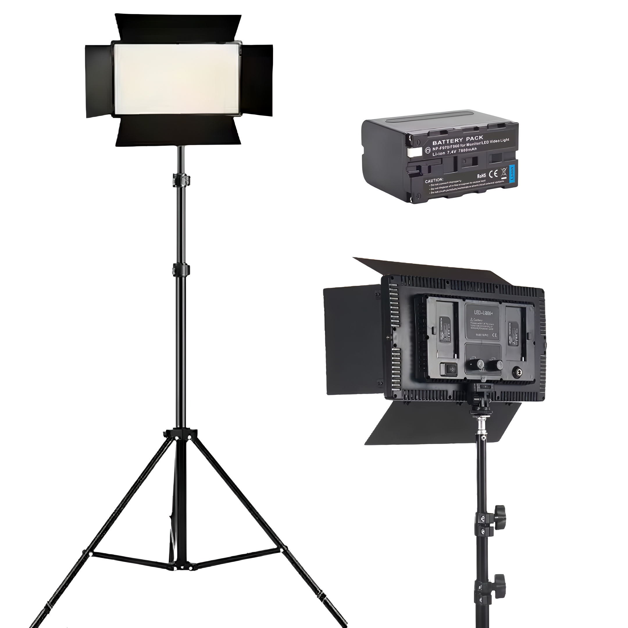 Foto 2 pulgar | Panel Led Profesional Para Fotografía Y Video Con Batería Recargable