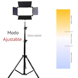 Foto 2 | Panel Led Profesional Para Fotografía Y Video Con Batería Recargable