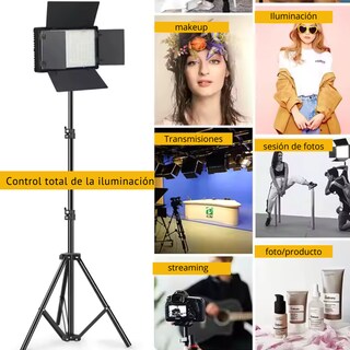 Foto 4 | Panel Led Profesional Para Fotografía Y Video Con Batería Recargable