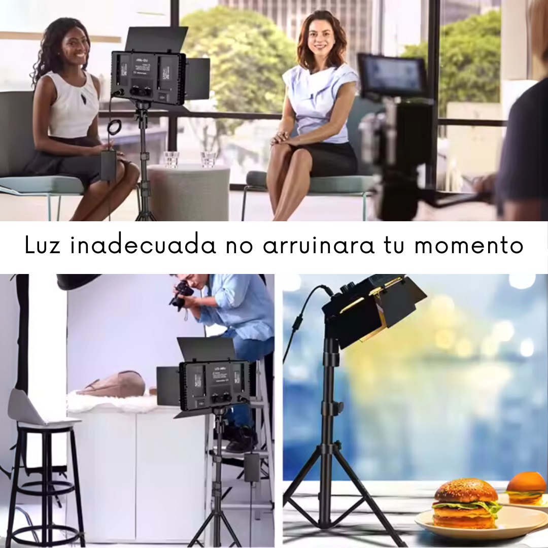 Foto 7 pulgar | Panel Led Profesional Para Fotografía Y Video Con Batería Recargable