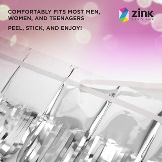 Foto 3 | Cortinas Decorativas Zink Plateadas 1 x 2 m-Venta Internacional