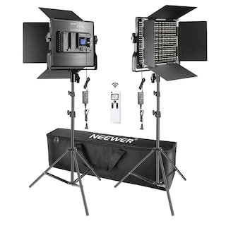 Foto 1 | Luces De Vídeo Led Neewer, 2 Paquetes De 660 Unidades, Bicolores, Regulables, Con Bolsa - Venta Internacional.