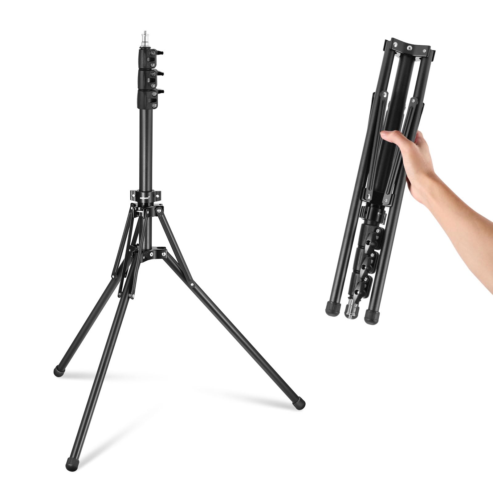 Foto 2 pulgar | Soporte De Luz Neewer St178b 70-178 Cm Para Fotografía Negro - Venta Internacional.
