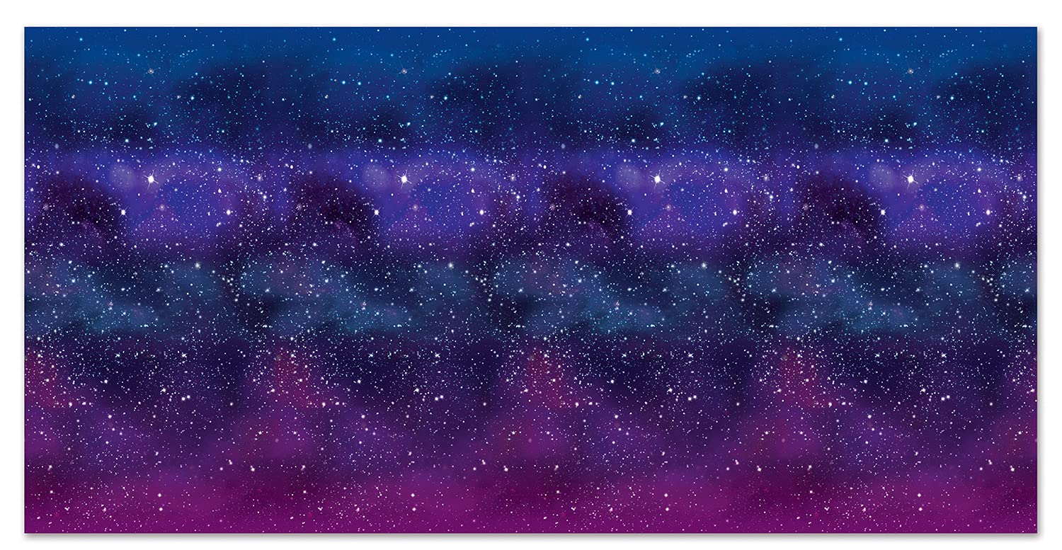 Foto 2 pulgar | Telón De Fondo Para Fiesta Beistle Galaxy Wall De 4 Pies X 30 Pies - Venta Internacional.