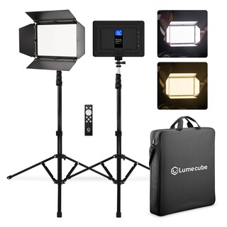 Foto 1 | Kit De Iluminación Lume Cube Studio Panel De 2 Puntos Con 70 Soportes - Venta Internacional.