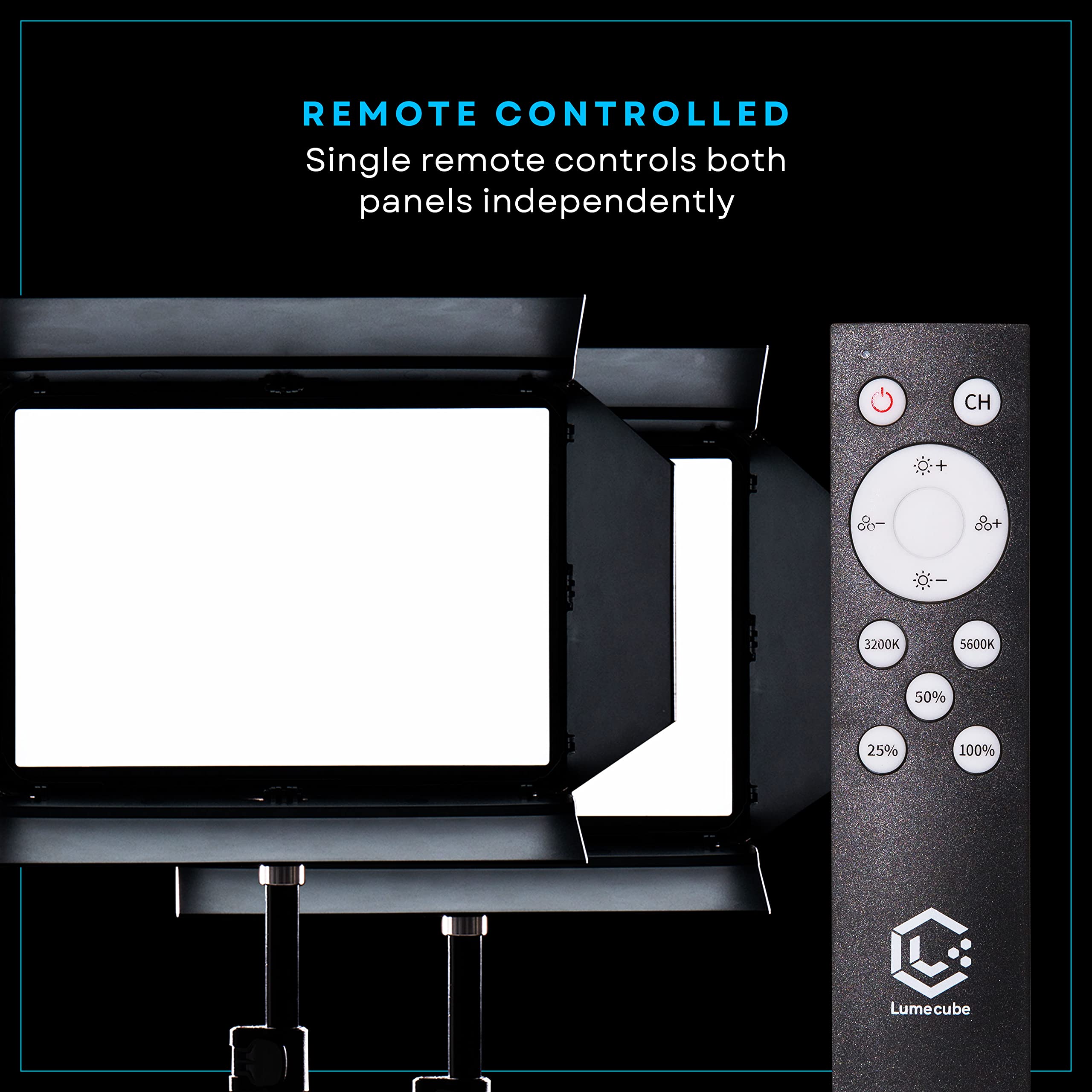 Foto 4 | Kit De Iluminación Lume Cube Studio Panel De 2 Puntos Con 70 Soportes - Venta Internacional.