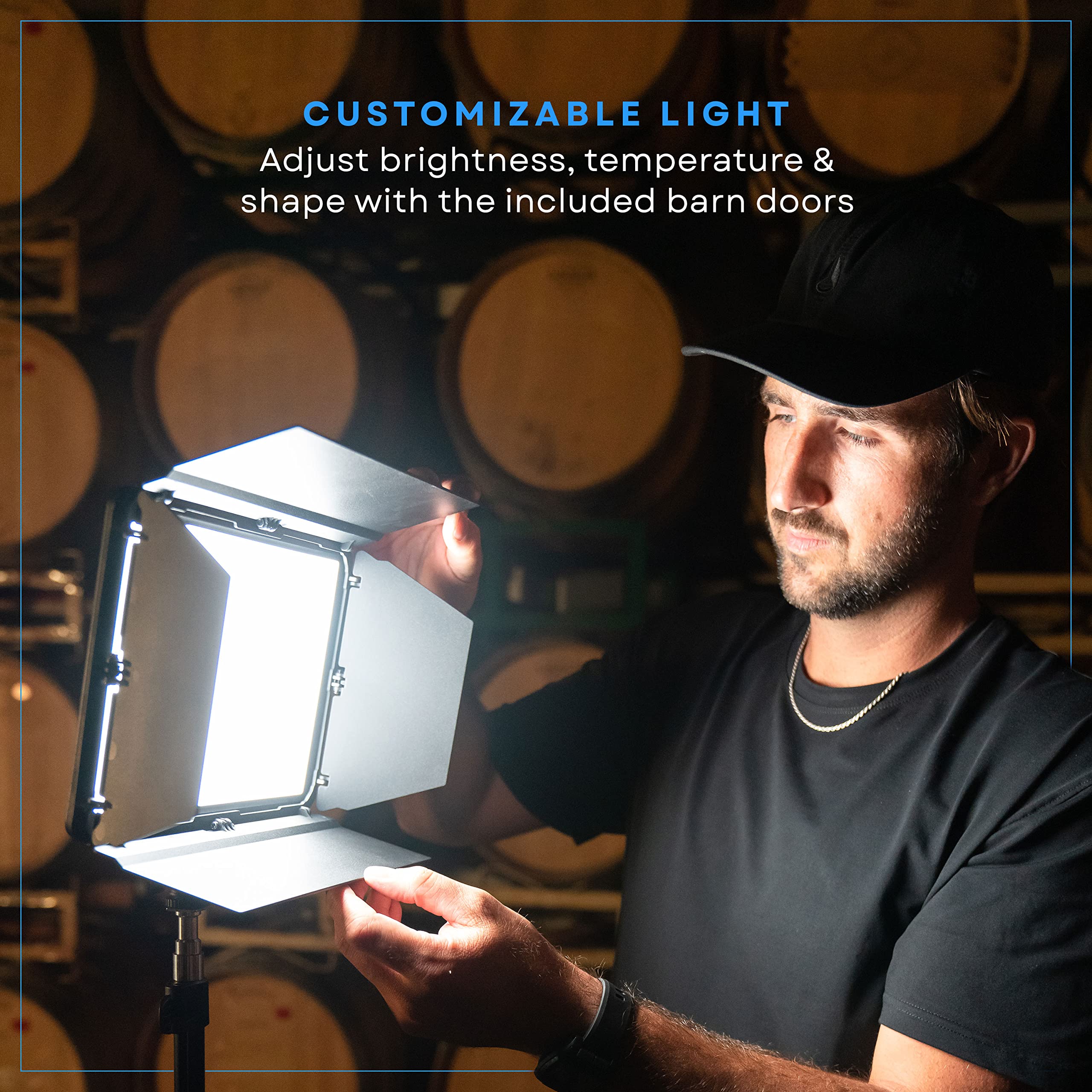 Foto 5 | Kit De Iluminación Lume Cube Studio Panel De 2 Puntos Con 70 Soportes - Venta Internacional.