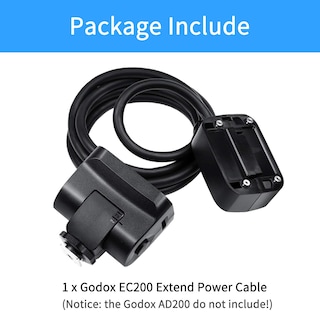 Foto 7 | Cabezal De Extensión De Flash Godox Ec200 200w Para Godox Ad200/ad200p - Venta Internacional.