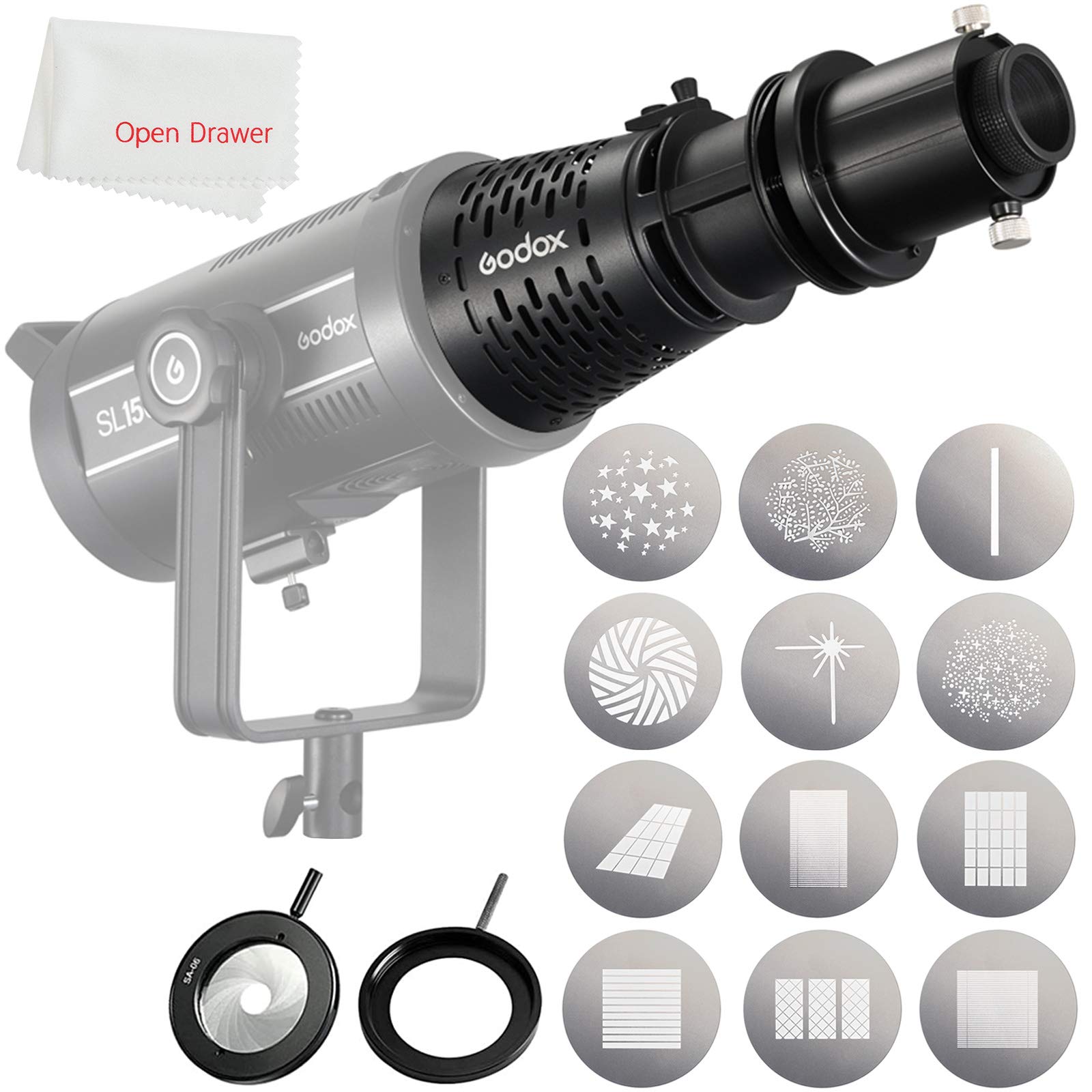 Foto 1 | Kit Adaptador Godox Sa-17 Para Proyector Sa-p A Soporte Bowens - Venta Internacional.