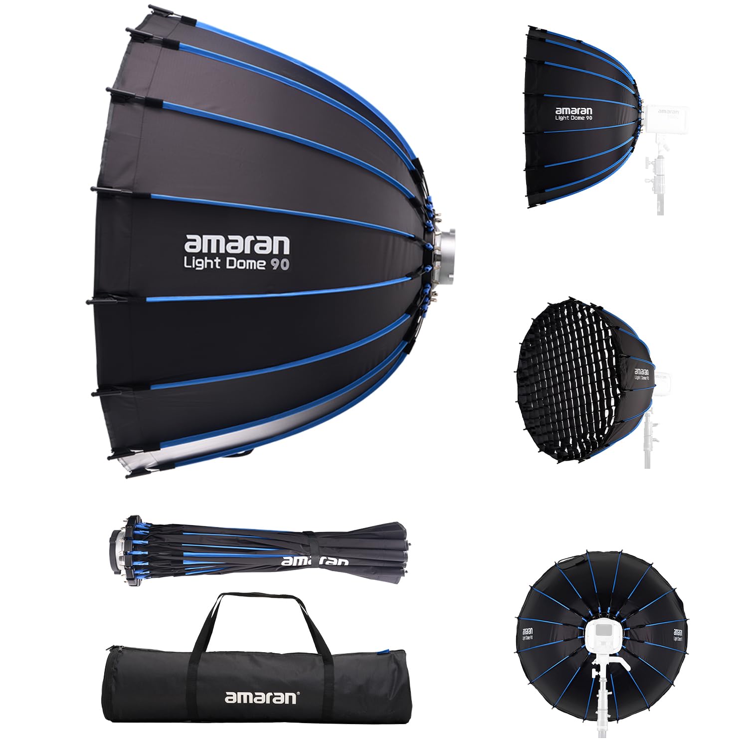 Softbox Amaran Light Dome 90 Cm Con Diseño De Liberación Rápida - Venta Internacional.