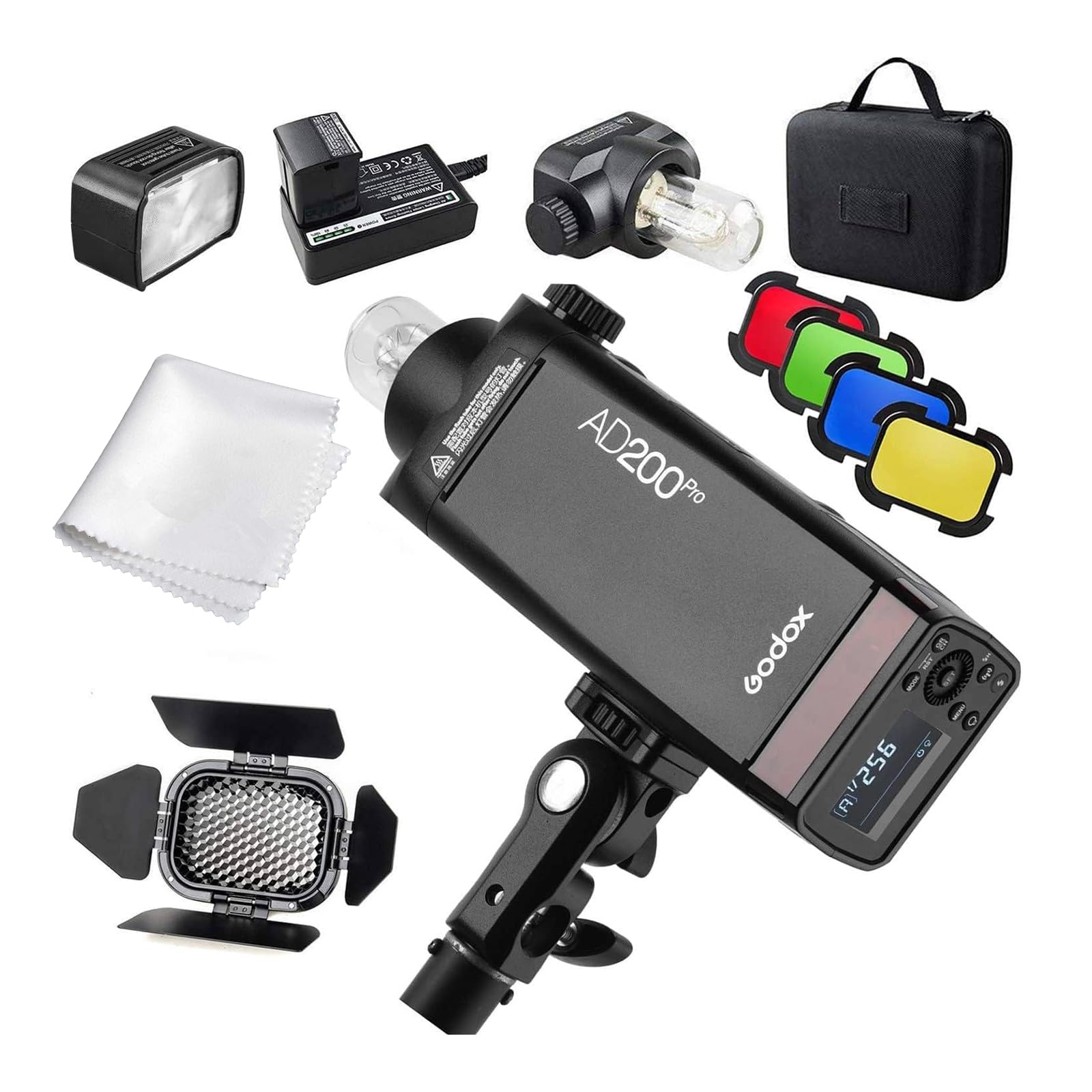 Flash Strobe Godox Ad200 Pro Ad200pro 200 W 2,4 G 500 Flashes - Venta Internacional.