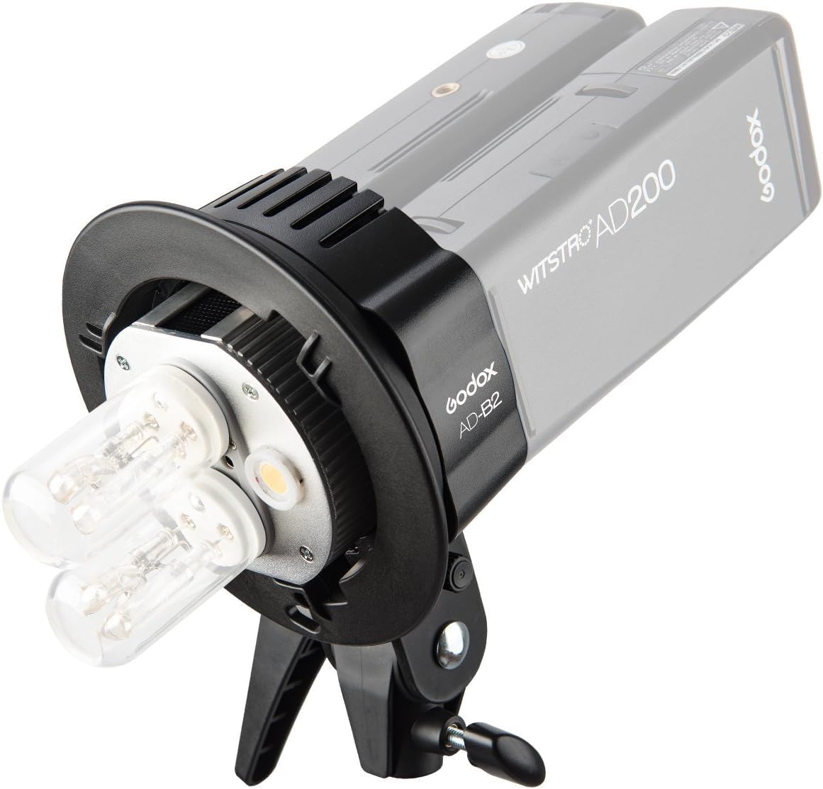 Soporte Bowens De Doble Cabezal De Doble Potencia Para Godox Ad200/ad200 Pro - Venta Internacional.